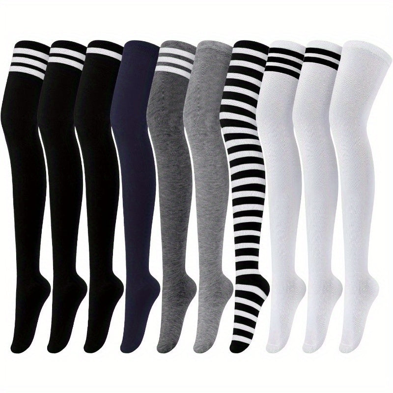 Women's Lace Detail Compression Socks - 5-Pair Pack – view 11