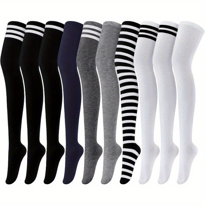 Women's Lace Detail Compression Socks - 5-Pair Pack – view 12