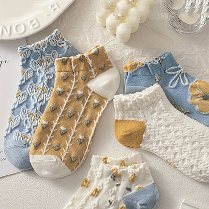 Women's Lace Detail Socks - 5-Pair Pack – view 14