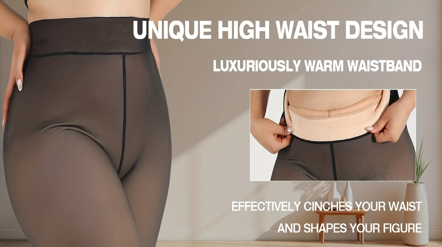 Women's Lace Detail Tights - 2-Piece Pack detail view