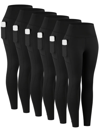 Women's Leggings - 6-Pack High-Waist detail view