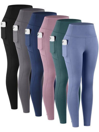 Women's Leggings - 6-Pack High-Waist detail view