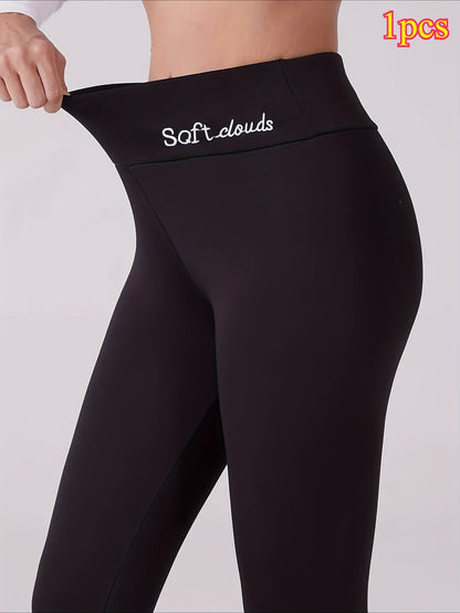 Women's Leggings - Elastic Waist Stretch Fit detail view