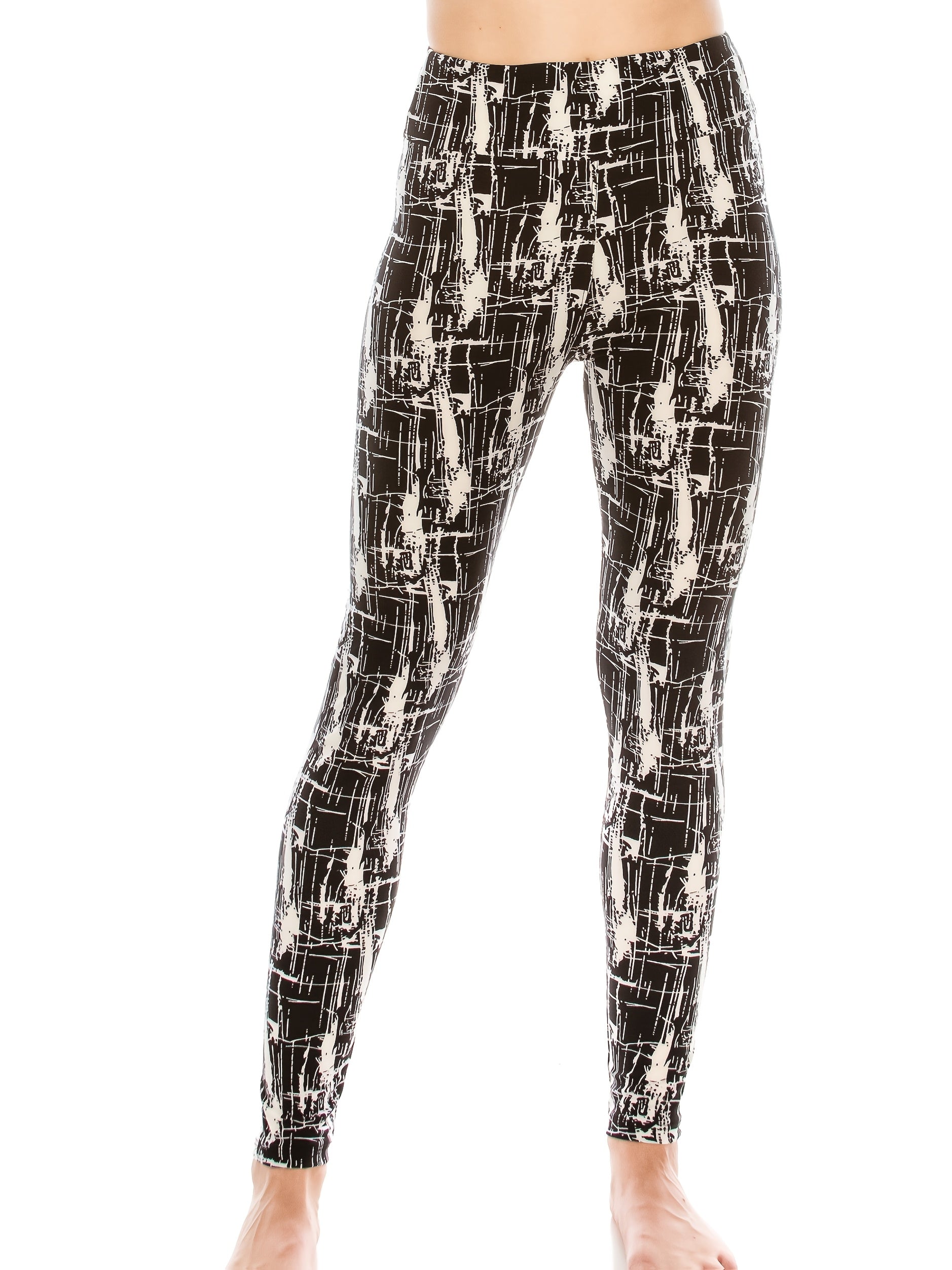 Women's Leggings - Printed Stretch Fit detail view
