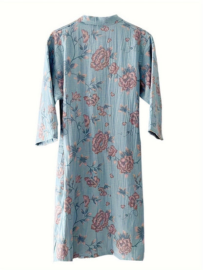 Women's Lightweight Bathrobe - Quick-Dry Comfort – view 3