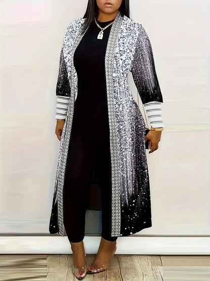 Women's Lightweight Graphic Pullover Coat detail view