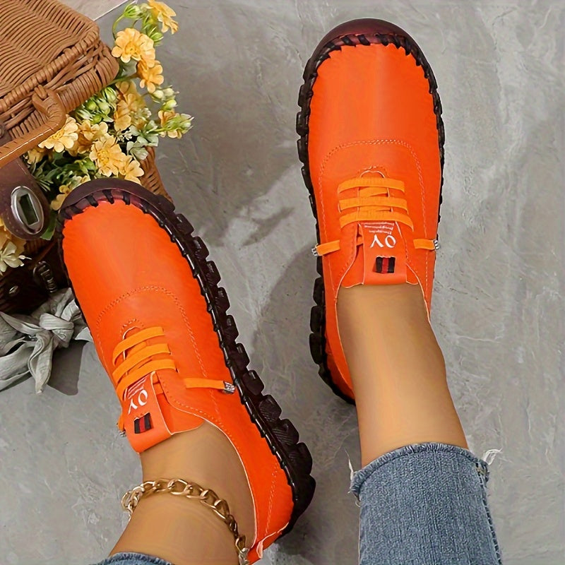 Women's Lightweight Lace-Up Walking Shoes - Breathable Upper and Cushioned Insole – view 3