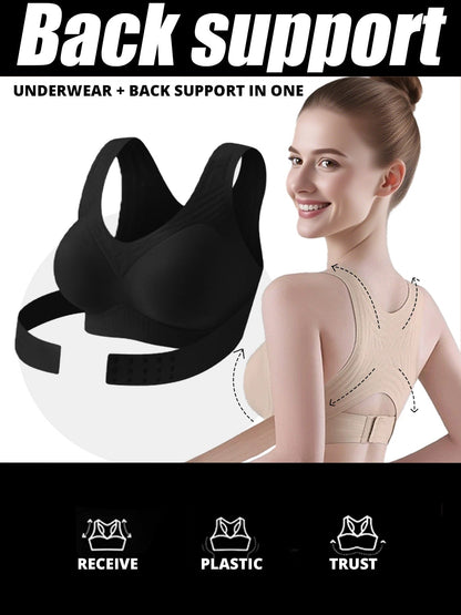 Women's Lightweight Posture Corrector - Upper Back Support Garment – view 8