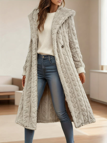 Women's Lightweight Single-Breasted Cardigan – Grey option – view 3