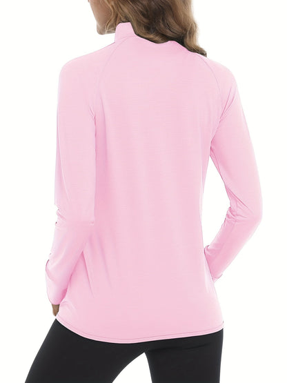 Women's Lightweight Zip-Up Coat – Sizes S–XXL – Pink option – view 12