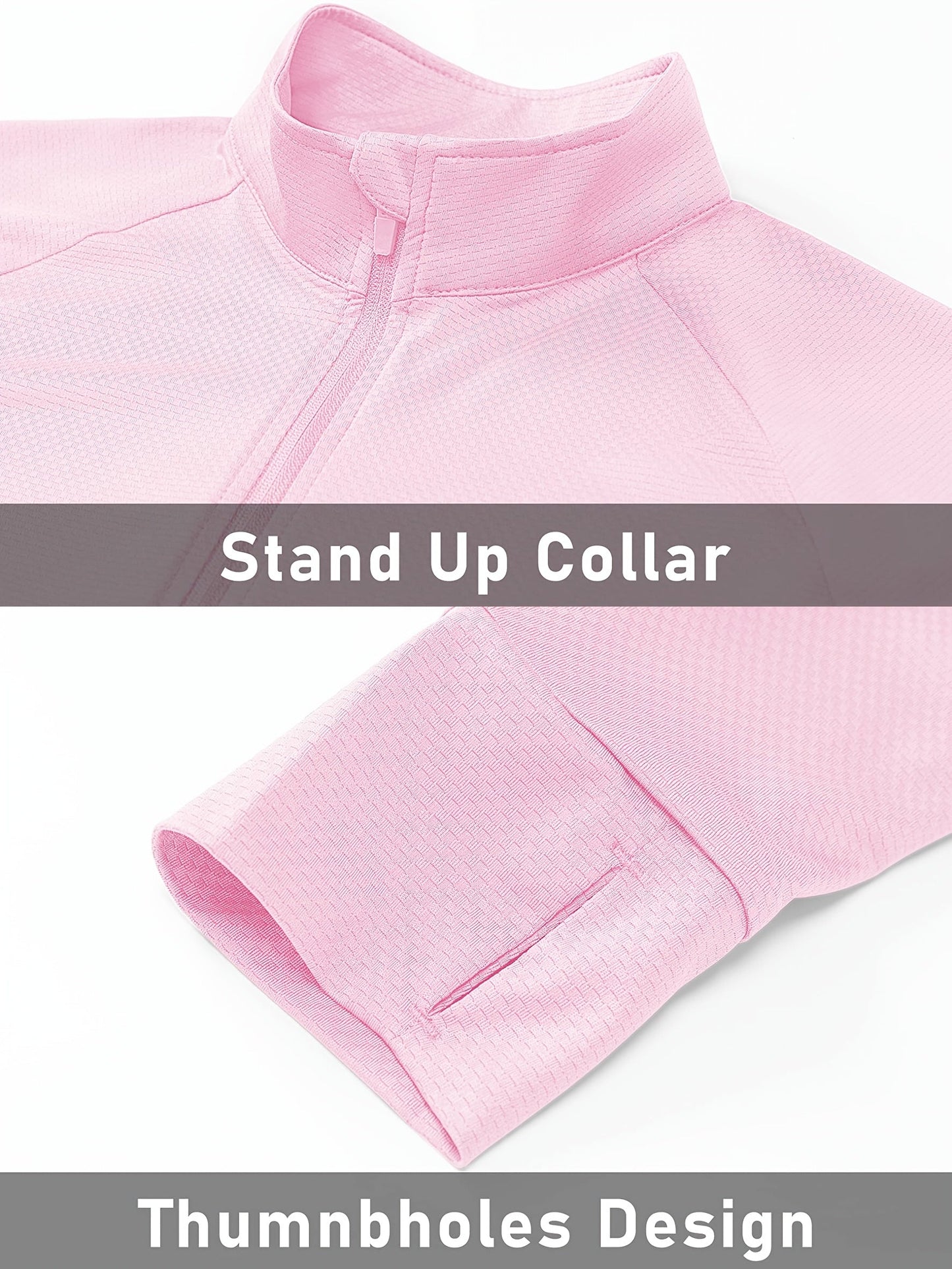 Women's Lightweight Zip-Up Coat – Sizes S–XXL – Pink option – view 14