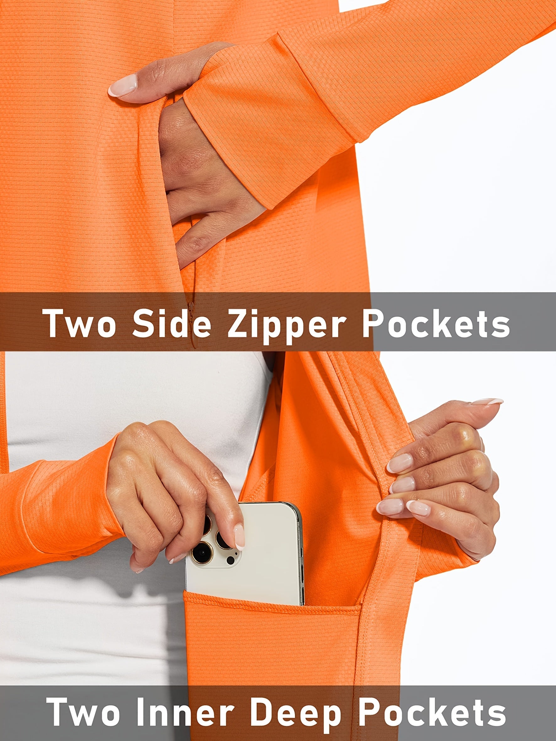 Women's Lightweight Zip-Up Coat – Sizes S–XXL – Pink option – view 22