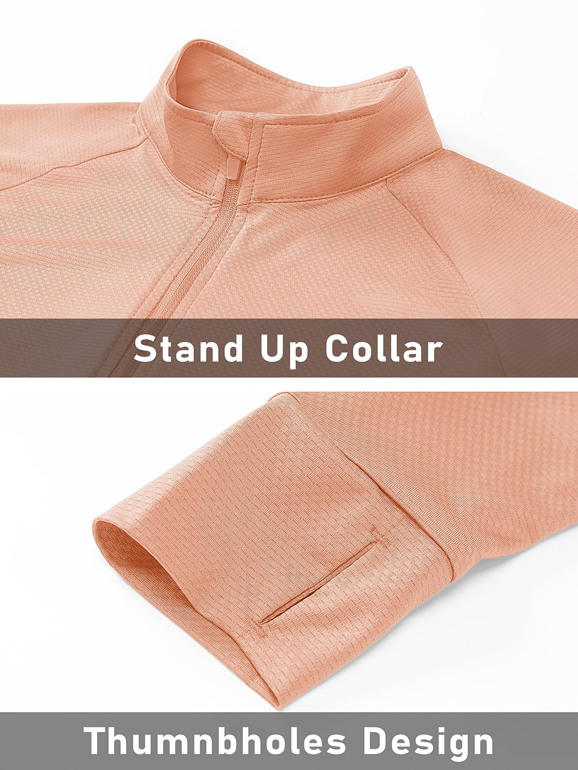 Women's Lightweight Zip-Up Coat – Sizes S–XXL – Pink option – view 33
