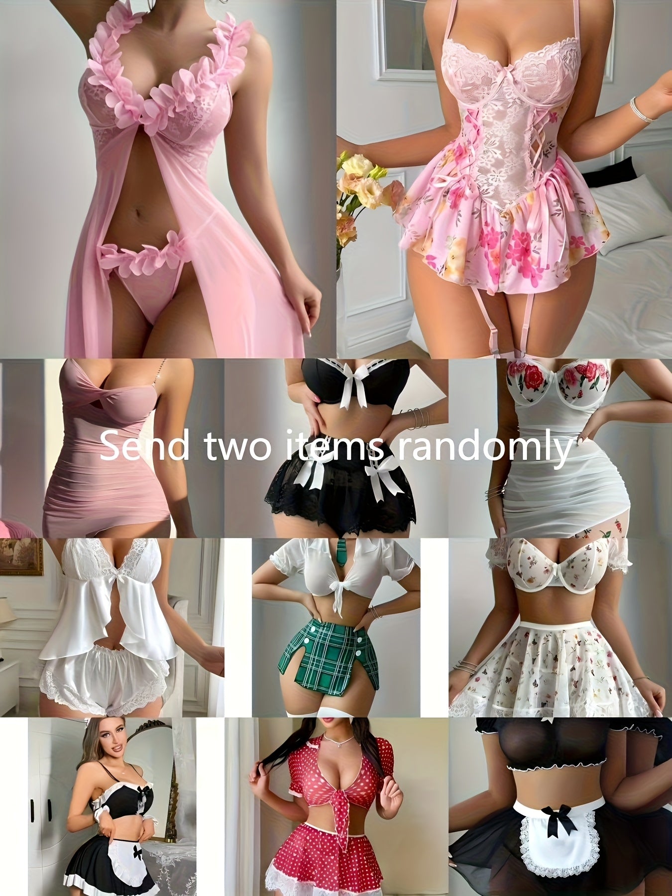 Women's Lingerie Set - Lace Detail – Sizes S–XL – main product image