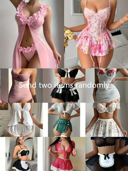 Women's Lingerie Set - Lace Detail – Sizes S–XL – view 5