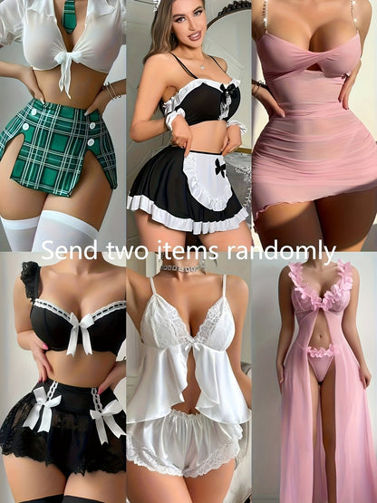 Women's Lingerie Set - Lace Detail – Sizes S–XL – view 8