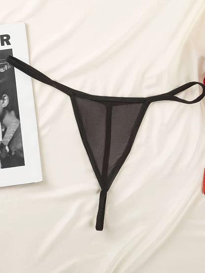 Women's Lingerie Set - Romantic Lace – Black – view 11