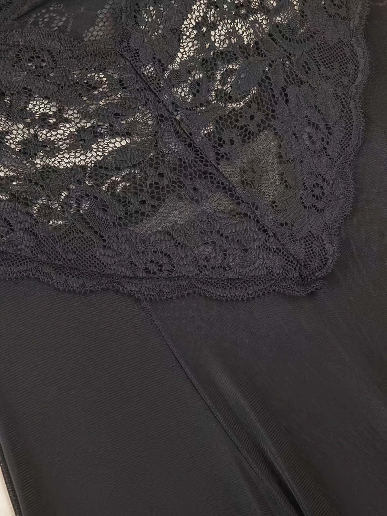 Women's Lingerie Set - Romantic Lace – Black – view 13
