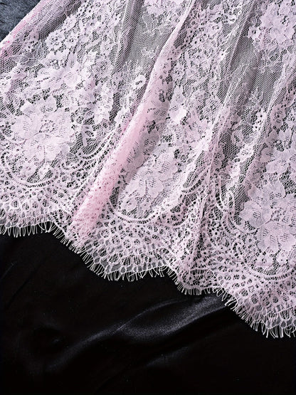 Women's Lingerie Set - Romantic Lace – Pink – view 11