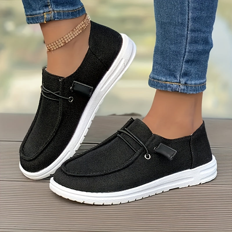 Women's Loafers & Flats - Breathable Mesh Non-Slip Sole for Beach & Water - Signature Style – Black option – view 2