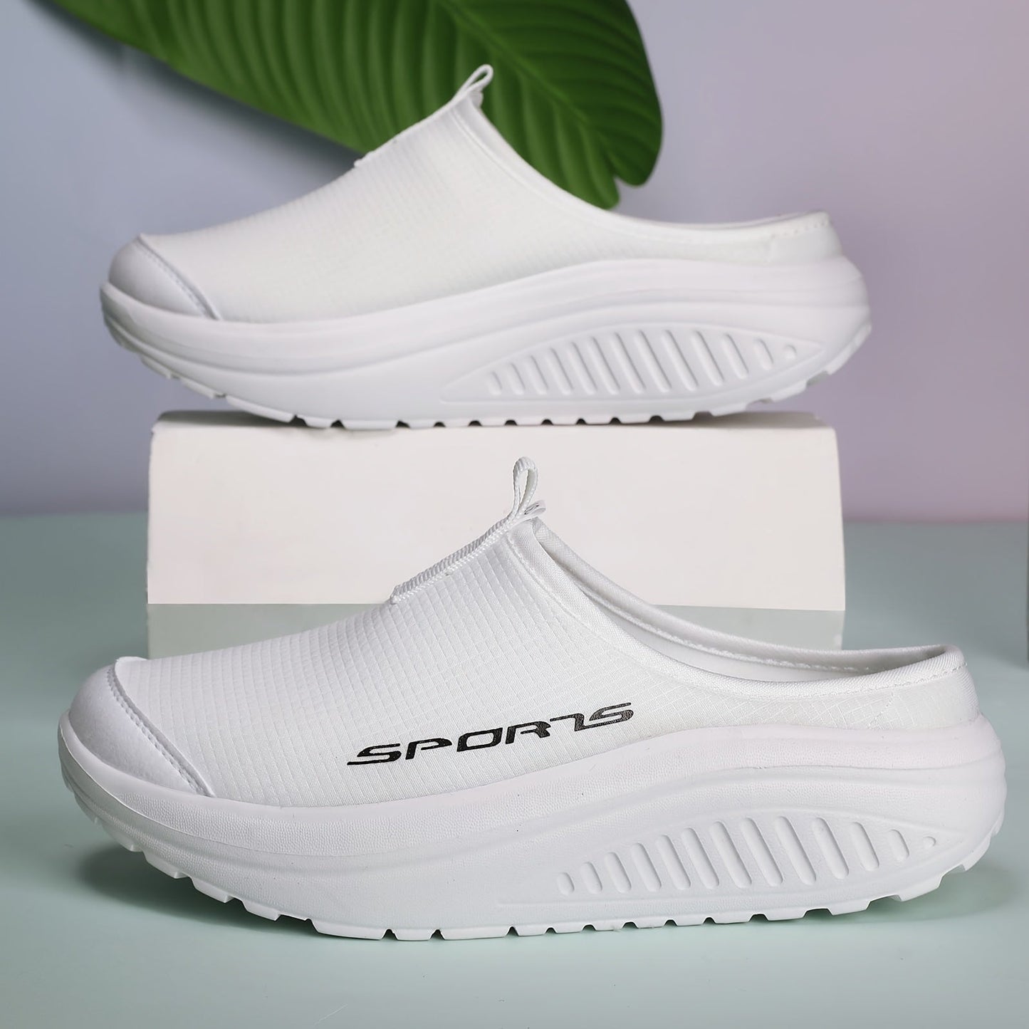 Women's Loafers & Flats – Breathable Mesh Slip-On for Active Days – white option – view 3