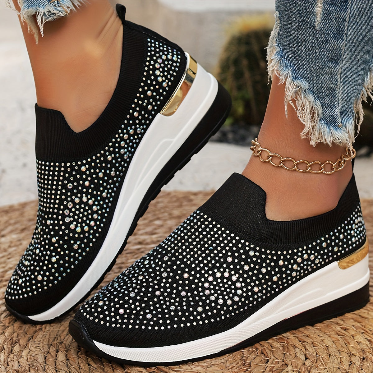 Women's Loafers & Flats - Breathable Mesh Slip-On for Everyday Wear - Signature Style – main product image