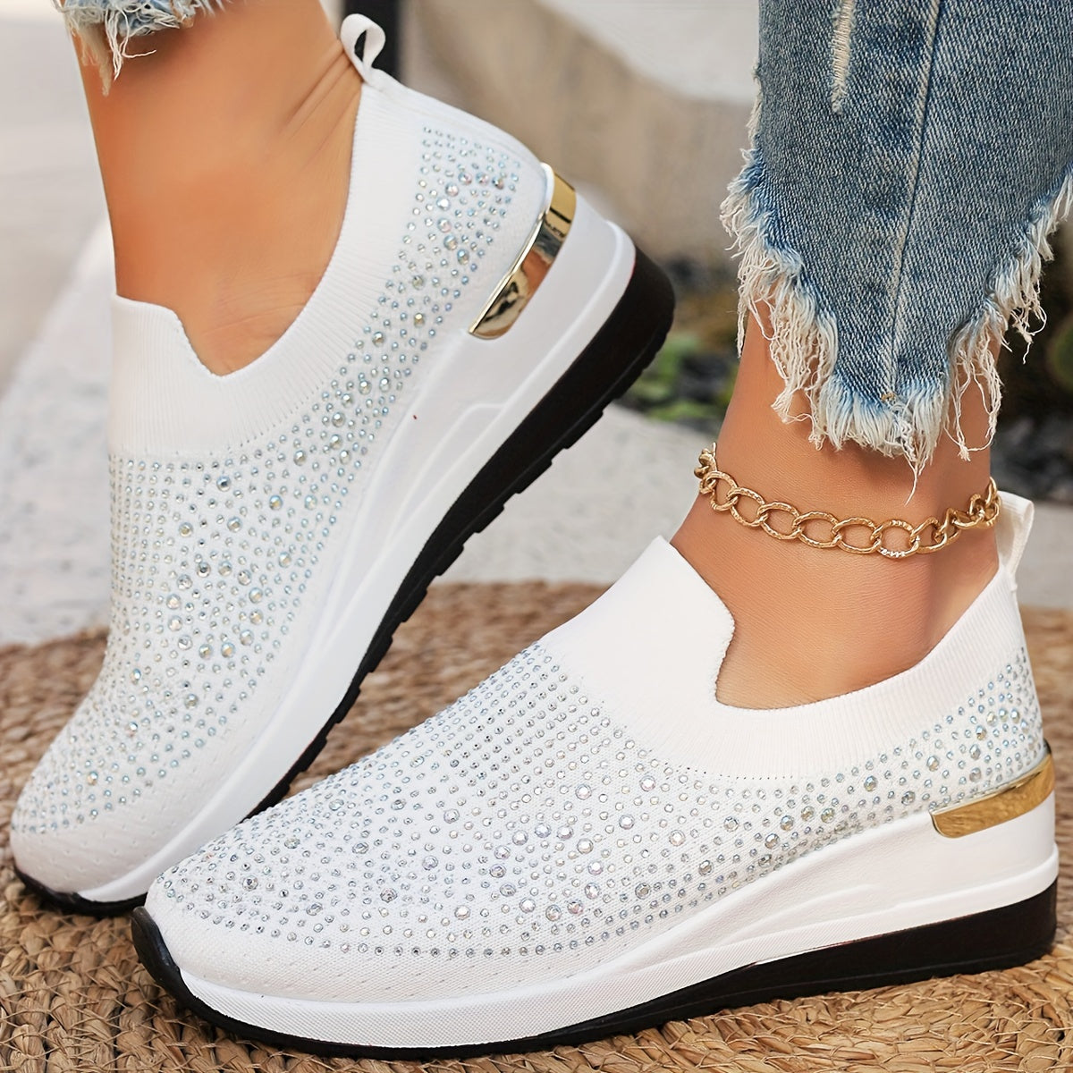 Women's Loafers & Flats - Breathable Mesh Slip-On for Everyday Wear - Signature Style – view 8