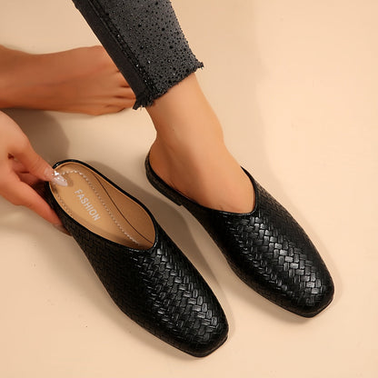 Women's Loafers & Flats – Comfort Fit for Everyday Wear – Black detail view