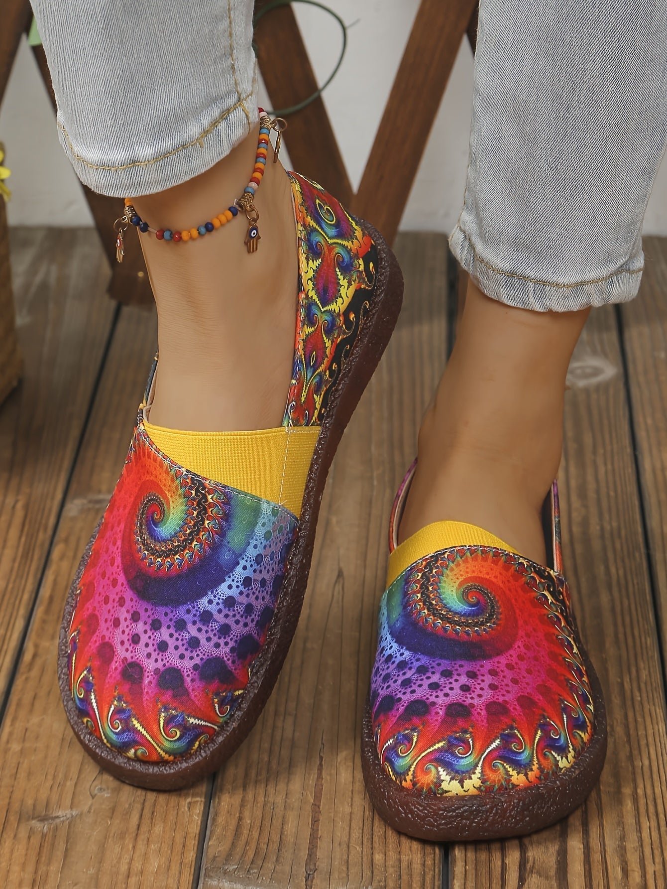Women's Loafers & Flats – Comfort Fit for Everyday Wear – Yellow – view 6