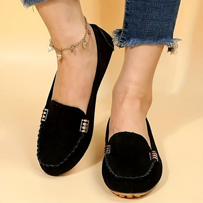 Women's Loafers & Flats – Cushioned for Everyday Wear – Black / Malachite Green – Black option – view 3