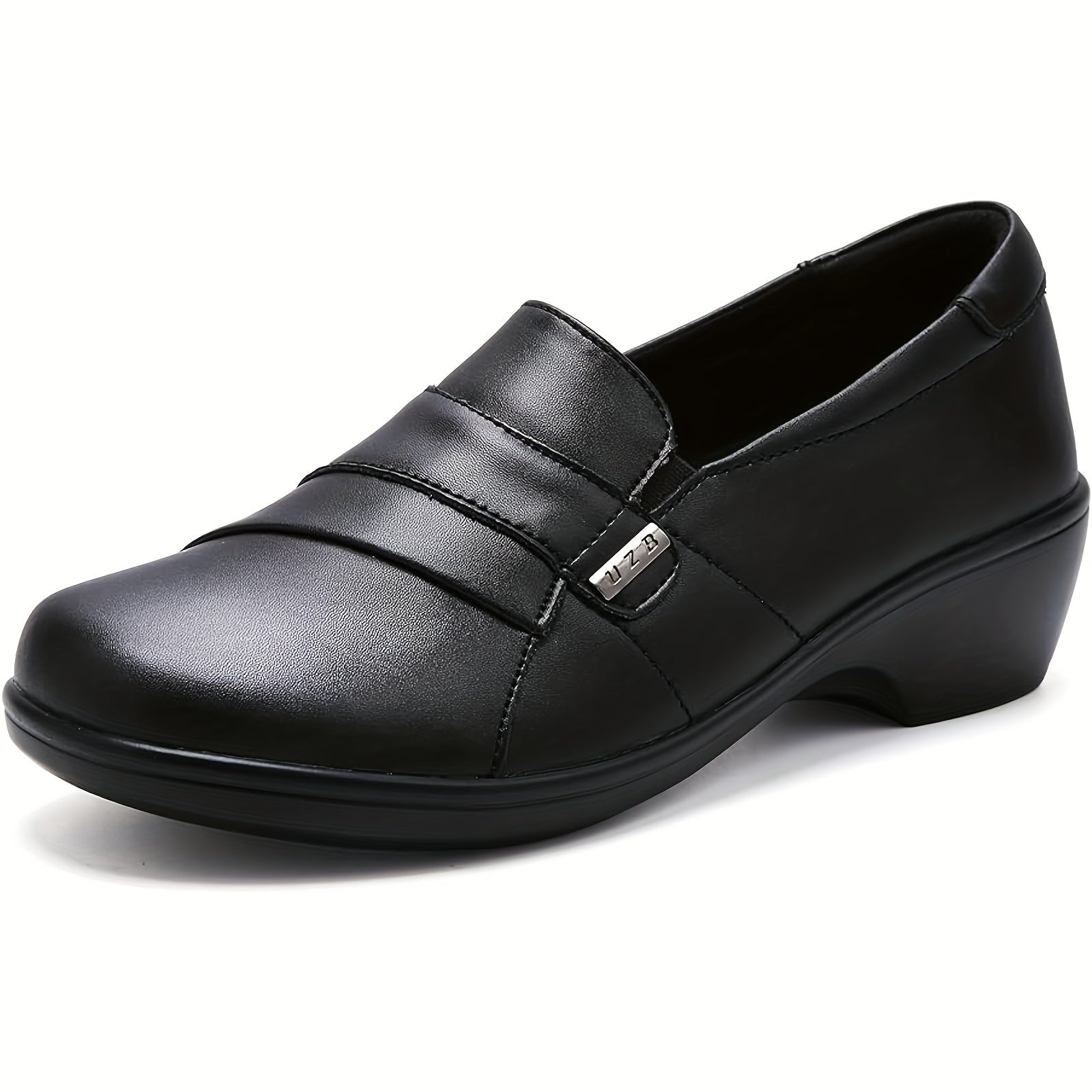 Women's Loafers & Flats – Lightweight for Work & Events – Black option – main product image