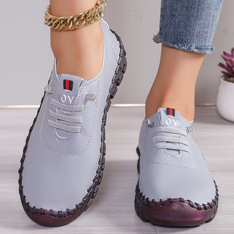 Women's Loafers & Flats - Lightweight Lace-Up for Everyday Wear - Signature Style – view 4