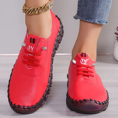 Women's Loafers & Flats - Lightweight Lace-Up for Everyday Wear - Signature Style – view 12