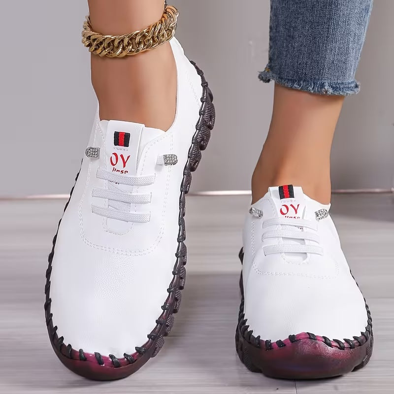 Women's Loafers & Flats - Lightweight Lace-Up for Everyday Wear - Signature Style – view 13