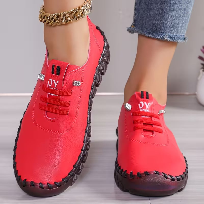 Women's Loafers & Flats - Lightweight Lace-Up for Everyday Wear - Signature Style – view 26