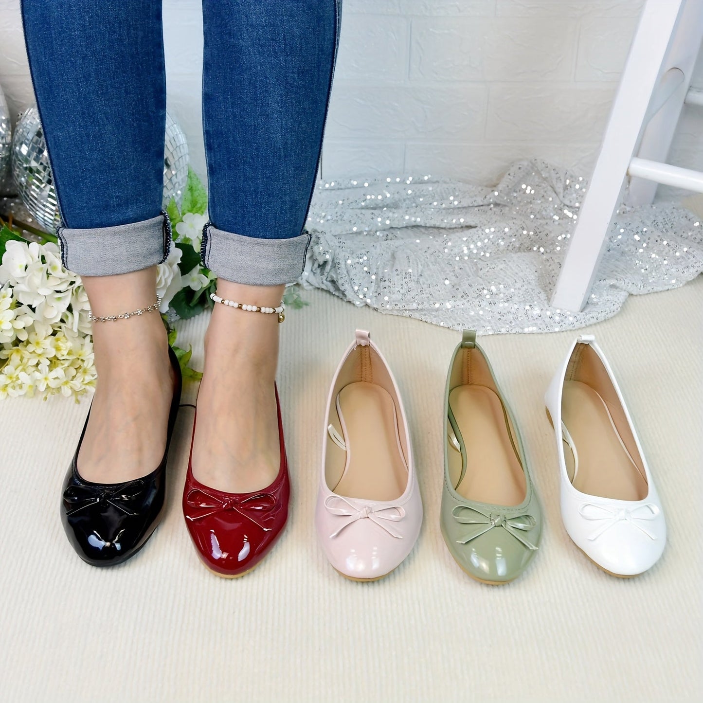 Women's Loafers & Flats - Lightweight Slip-On for Everyday Wear - Signature Style – view 9