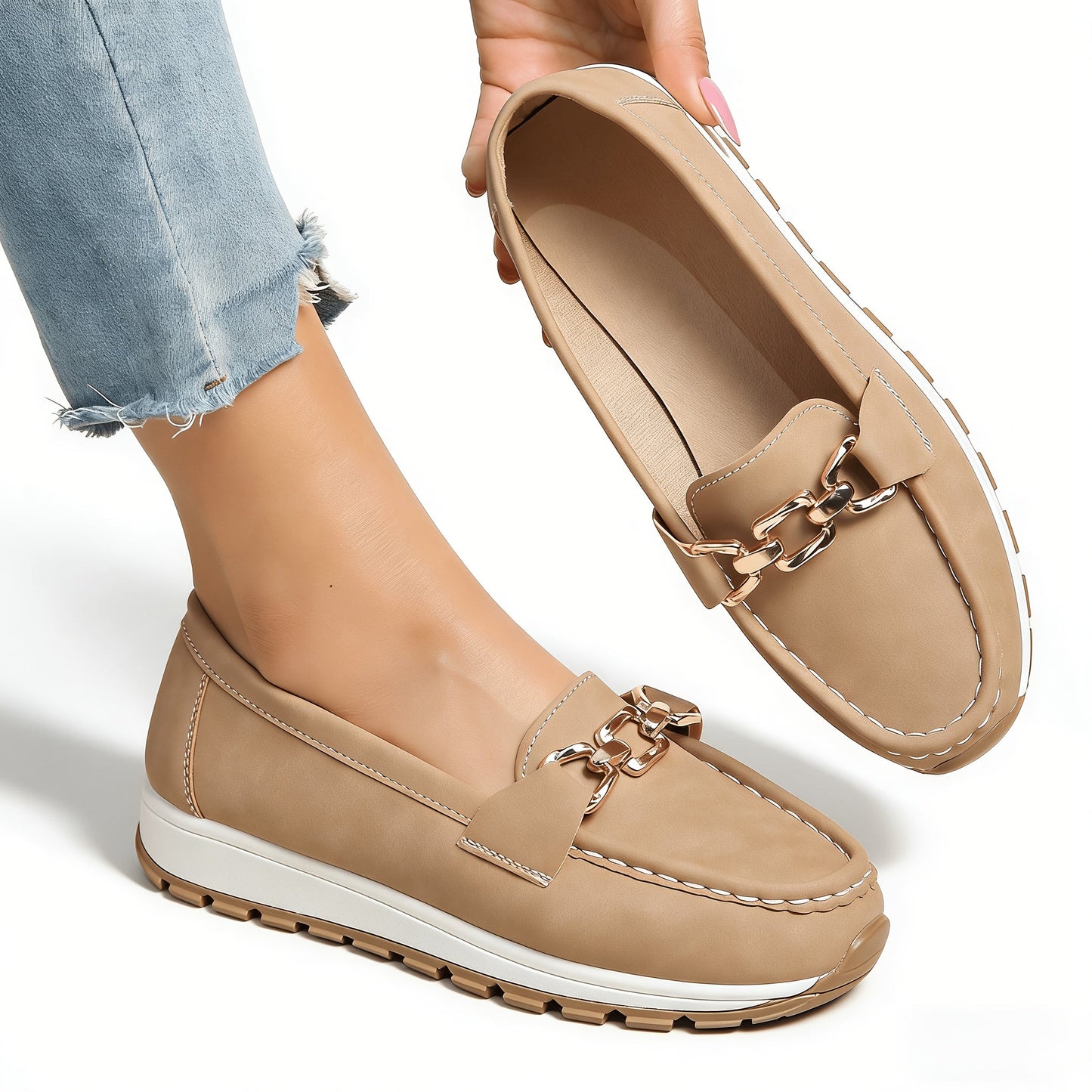 Women's Loafers & Flats – Non-Slip Sole Slip-On for Everyday Wear – view 2