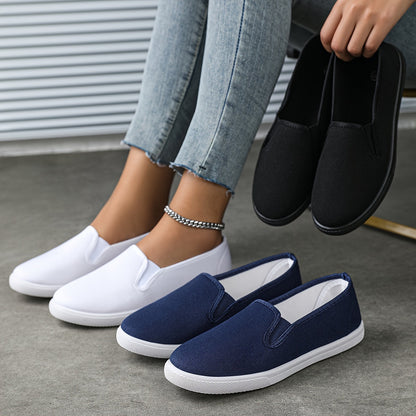 Women's Loafers & Flats - Slip-On for Outdoor & – Blue – view 5
