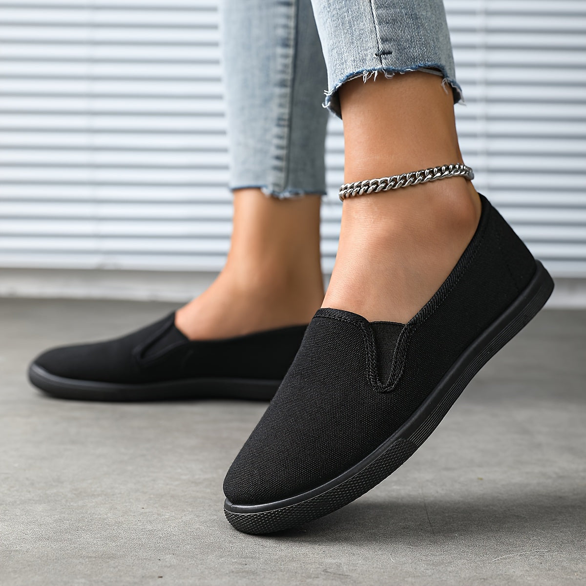Women's Loafers & Flats - Slip-On for Outdoor & – Blue – view 6