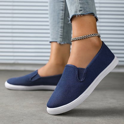 Women's Loafers & Flats - Slip-On for Outdoor & – Blue – Blue option – view 2