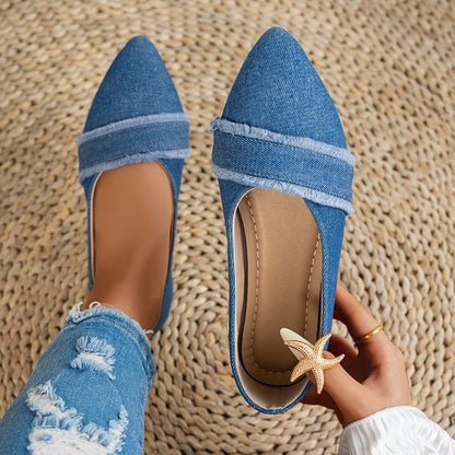 Women's Loafers & Flats – Slip-On for Work & Events – Blue option – main product image