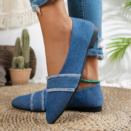 Women's Loafers & Flats – Slip-On for Work & Events – Blue option – view 2