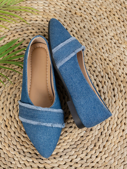 Women's Loafers & Flats – Slip-On for Work & Events – Blue option – view 3