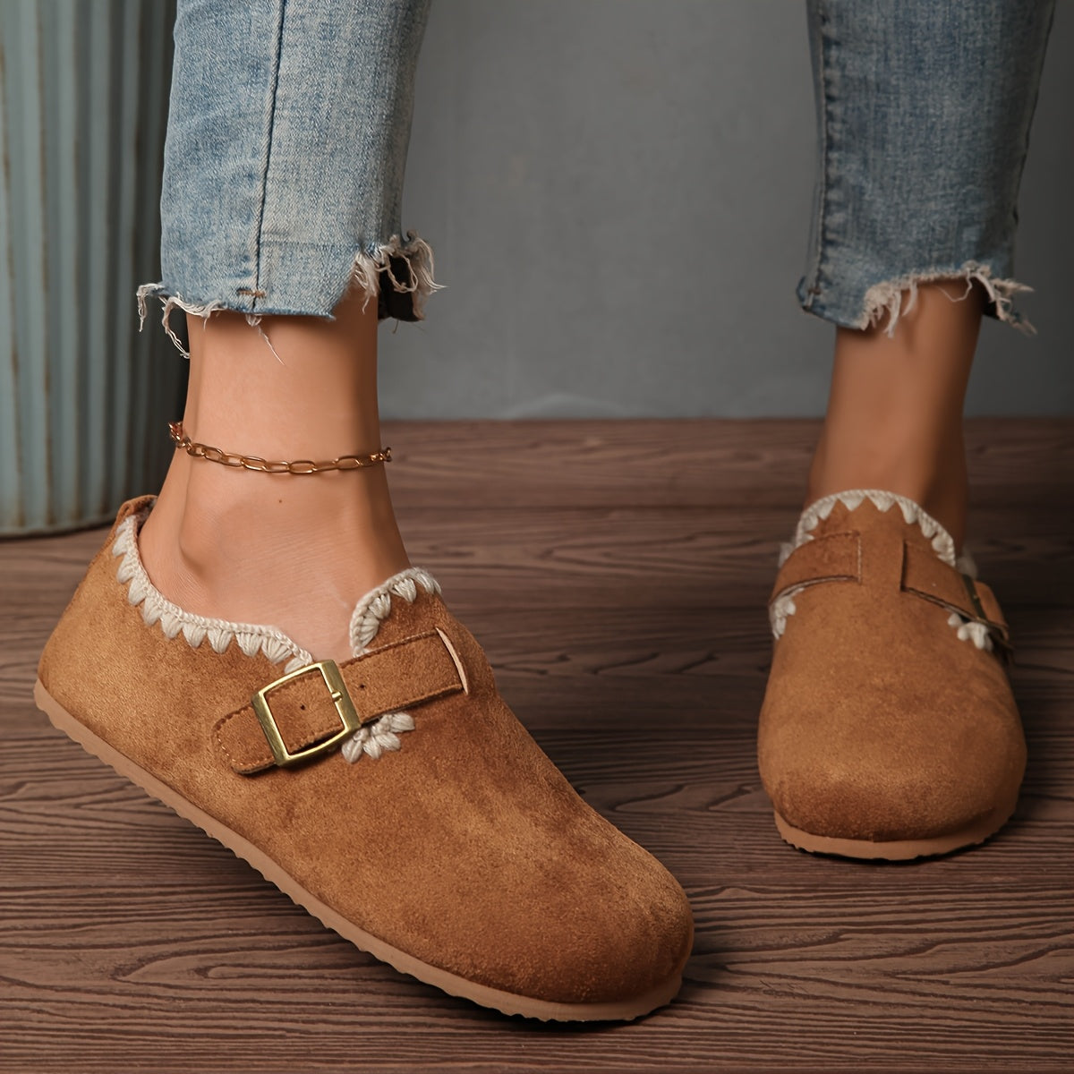 Women's Loafers & Flats – Wide Toe Box Breathable Mesh for Outdoor & – view 8