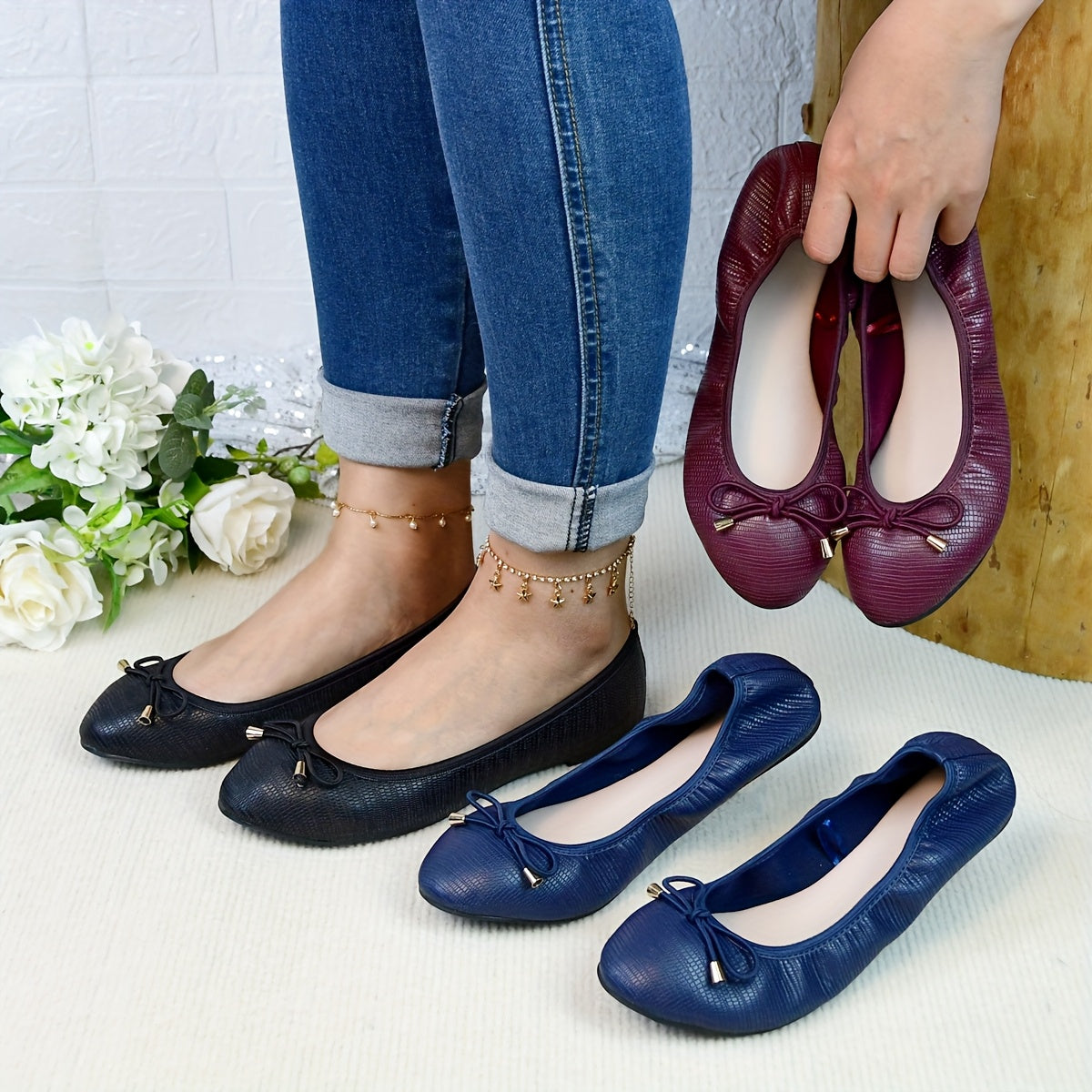 Women's Loafers & Slip-Ons – Breathable Mesh Everyday Wear 44 – view 4