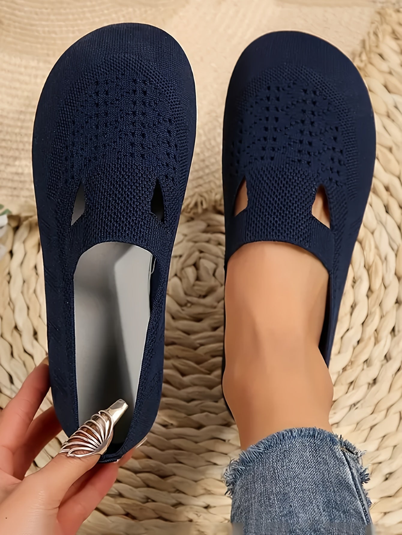 Women's Loafers & Slip-Ons – Breathable Mesh Lightweight for Everyday Wear – view 9