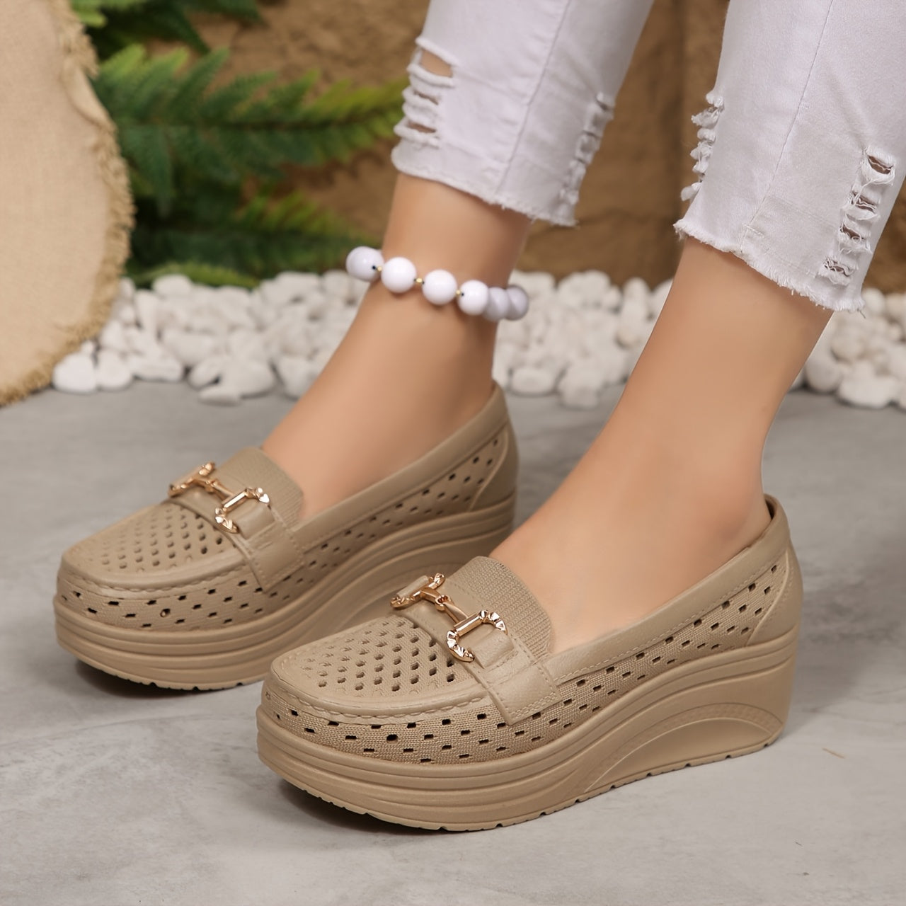 Women's Loafers & Slip-Ons – Lightweight Slip-On for Active Days – White option – view 9