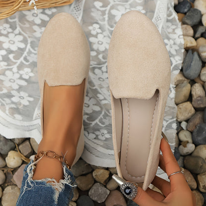 Women's Loafers & Slip-Ons – Lightweight Slip-On for Everyday Wear – Beige option – view 3