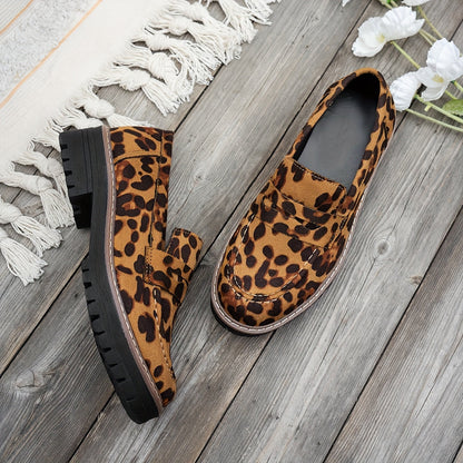 Women's Loafers & Slip-Ons – Platform Sole for Everyday Wear – Black option – view 7