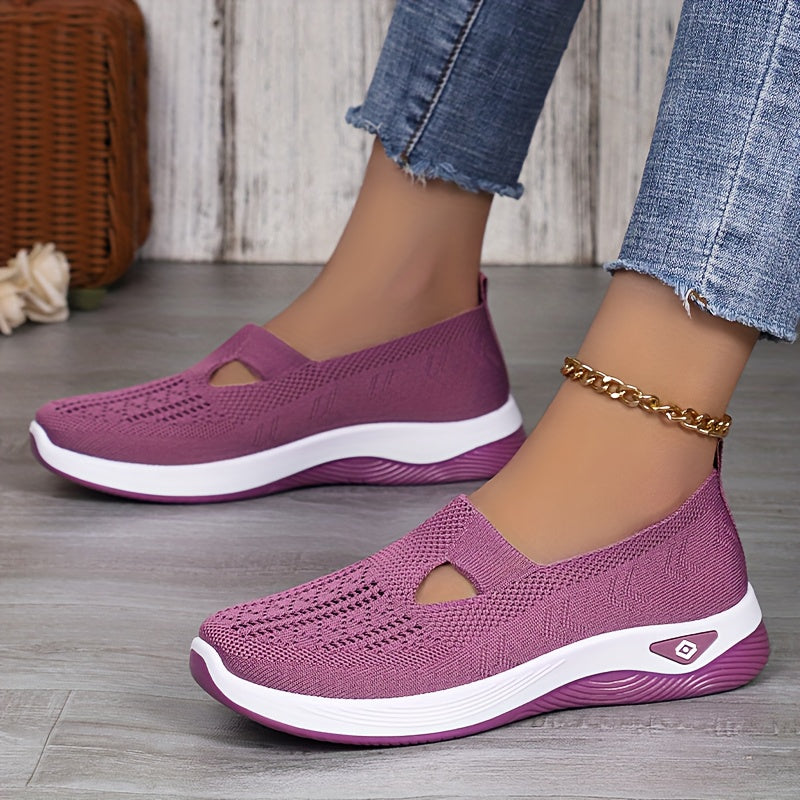 Women's Loafers & Slip-Ons - Slip-On Comfort – Dark Green – view 7
